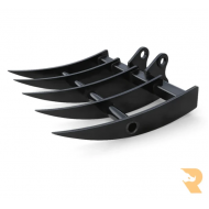 Accessorio Rastrello per miniescavatore Rhinoceros KS 10-8 / 12-8 / 12-9